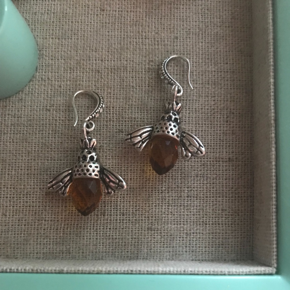 Bumblebee earrings